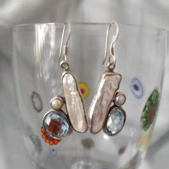 Sterling silver earrings