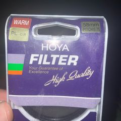 hoya 58mm  warm circular polarizer