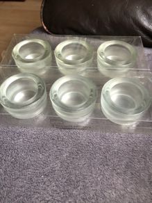 Set of two candle holders