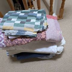 Various Duvet covers and pillow cases
