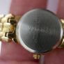 Vintage Ladies' Gold-Plated Accurist Diamond Quartz Watch with Black Dial Image 9