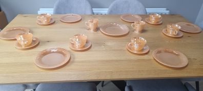 Vintage Fire King 21 Pce Tea Set