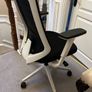 NV Ergonomic Office Chair White Frame Image 4