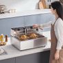 Commercial Deep Fryer, Electric Turkey Fryer with 3 Removable Baskets, Large Capacity 18Qt / 17L Stainless Steel Countertop Single Image 5