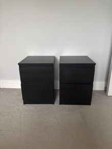 IKEA bedside lockers
