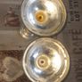 Vintage Pair of Silver Plates Candlesticks Postage Available or Collection Image 2