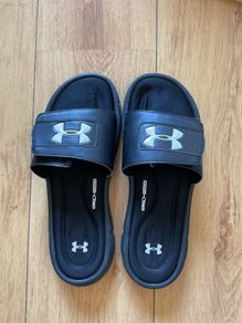 Mens Under Armour Memory Foam Slides size 10