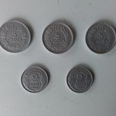 5. Franc Coins.