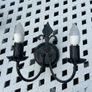 Black ironwork light fittings Image 4
