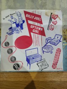Billy Joel Uptown Girl 7 inch single A3755