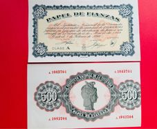 Spain  ( Spanish Bond )  500 Pesetas  1966 Madrid