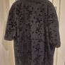 Black Floral Zip Polo shirt Image 4