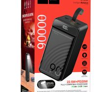90000mAh 3 USB & Type-C) Output Power Bank with Torch Light 22.5W +PD20W powerbank