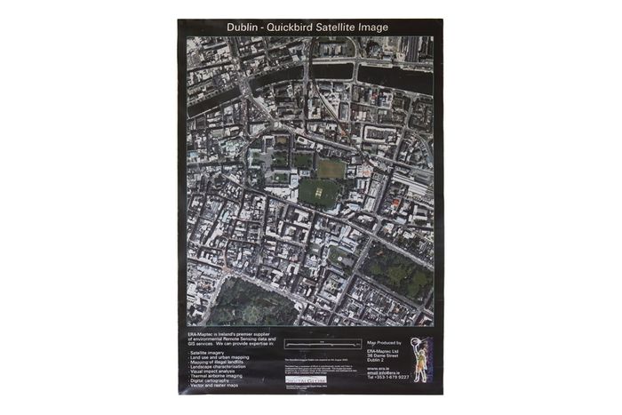 ERA-Maptec Digital Globe Dublin - Quickbird Satellite Image A1 Poster 2003