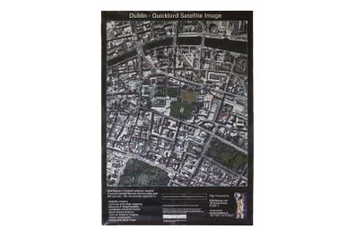 ERA-Maptec Digital Globe Dublin - Quickbird Satellite Image A1 Poster 2003