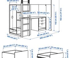 IKEA Loft Bed with mattress: Great Condition