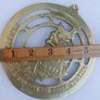 Vintage brass wall plaque - Its pleasant to labour for those we love Image 6