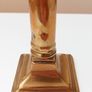 Antique Rose Brass Candle Holder H 20cm Image 3