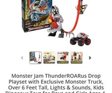 Monster Jam Thunderroarus Drop