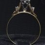 Vintage 18ct Gold Diamond Ring Fully Hallmarked  Size 59 Image 6