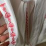 Melissa Odabash Romilly Embroidered Kaftan Cover Up White Watermelon Pink Image 5