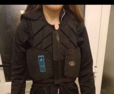 Horse riding back support child XL