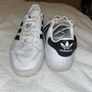 Adidas Men's White and Black Team Court Shoes Image 4