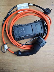 Home mains to type 2 EV charging cable
