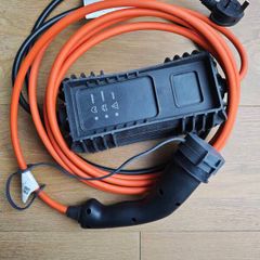 Home mains to type 2 EV charging cable