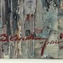 Original oil painting of a Parisian street Image 7