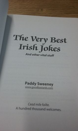 The very best irish jokes