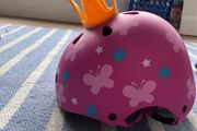 Pink princess helmet