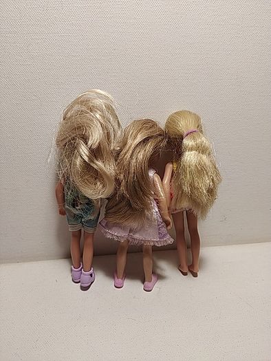 Barbie Chelsea Dolls X 3