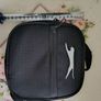 Slazenger Black Lunch Bag / Sports Pouch with Bottle Holder Image 4