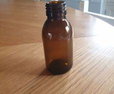 Brown Glass Bottles 125ml x 35