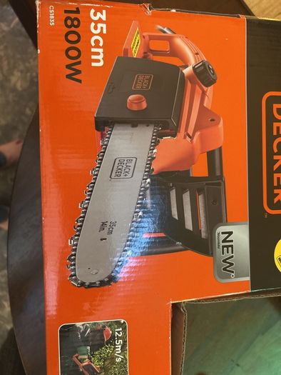 Black and Decker chainsaw