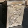 Vintage Chinese Decorative Box H-4" 3" x 3" Image 5