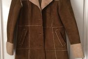Vintage Next Faux Sheepskin Coat ----Size 10