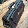 Large Italian Leather Doctor Bag Image 4