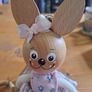 Bunny Bouncy spring wooden toy Image 2