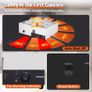 NEW 6 Pan Commercial Food Warmer Electric Steam Table 1200W Professional Countertop for Restaurant 220v Image 9