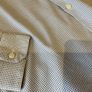 Mens DKNY Slim Shirt Blue White check 16.5 Image 5