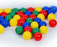 1,000 Ball Pit Balls 8 cm Diameter,Tested and Certified, in Nursery and Commercial Quality Baby Balls Plastic Balls without Dangerous Softener