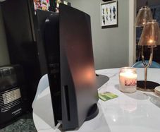 PS5 Disc Edition (Midnight Black + White Plates) + 6 Games + Matching Midnight Black Controller