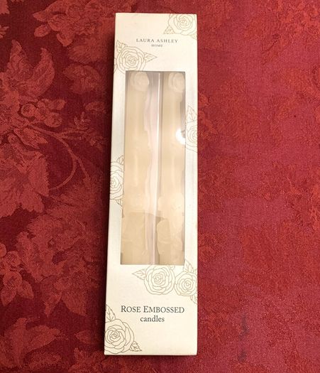Laura Ashley Rose Candles