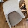 Dining table foldable on both side and 2 chairs (can rotate) Image 2