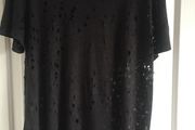 Black Linen Tee by IRO Size 10