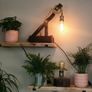 Vintage upcycled lamp Image 2