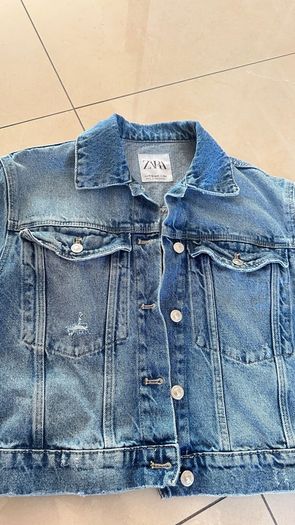 zara kids Denim top