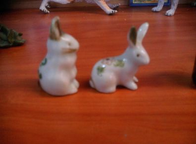 Rabbit figurines